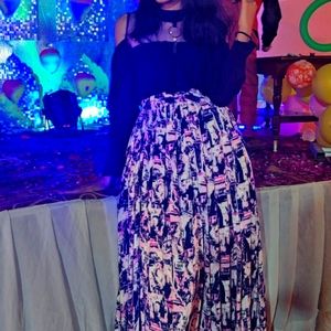 party wear skirt